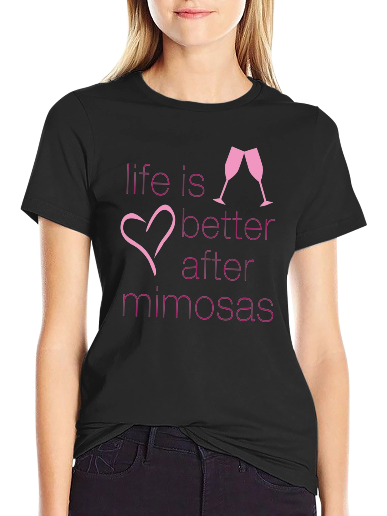 Life is Better After Mimosas Graphic Tee