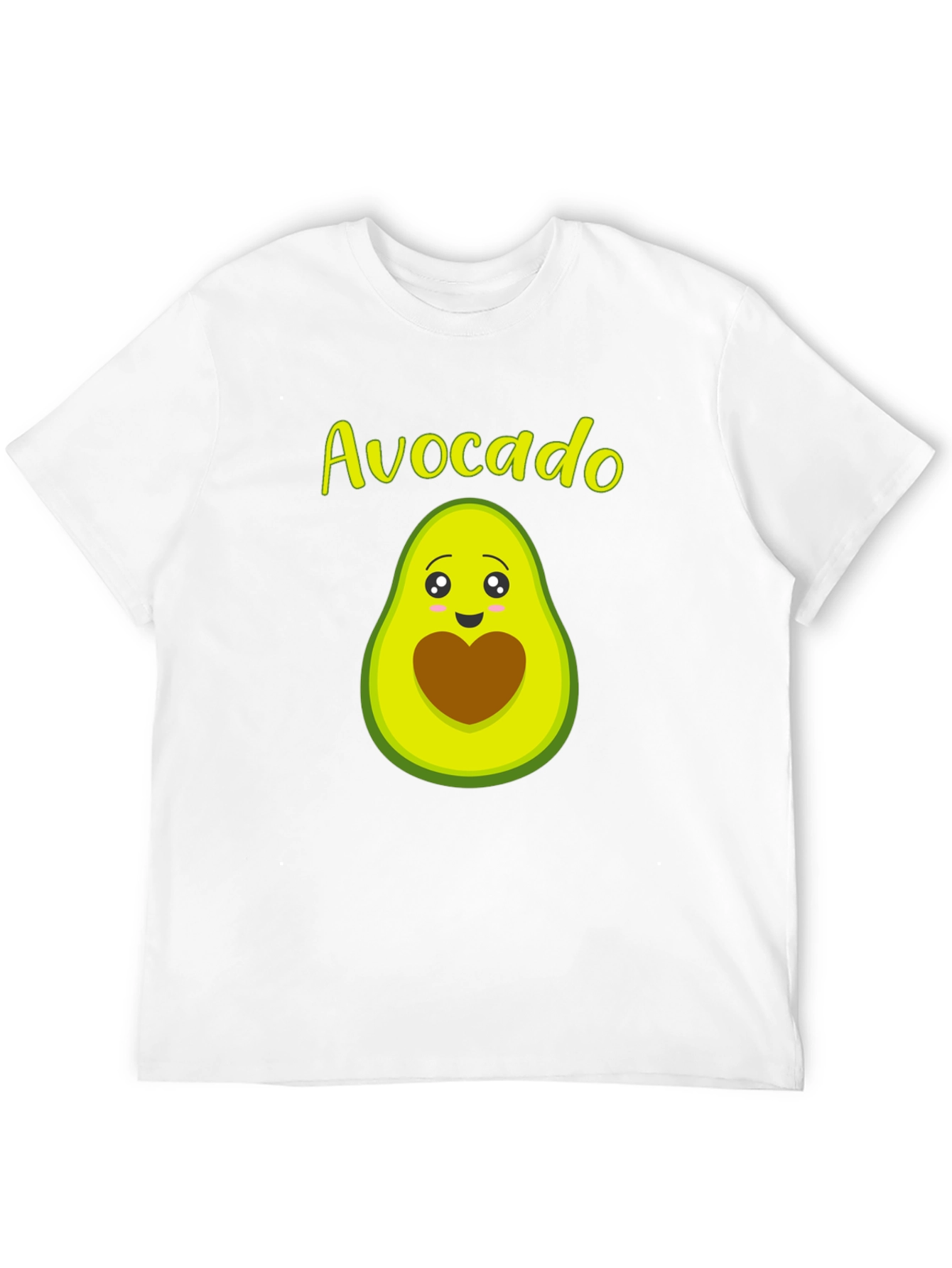 Avocado Graphic T-Shirt - Black Cotton Tee