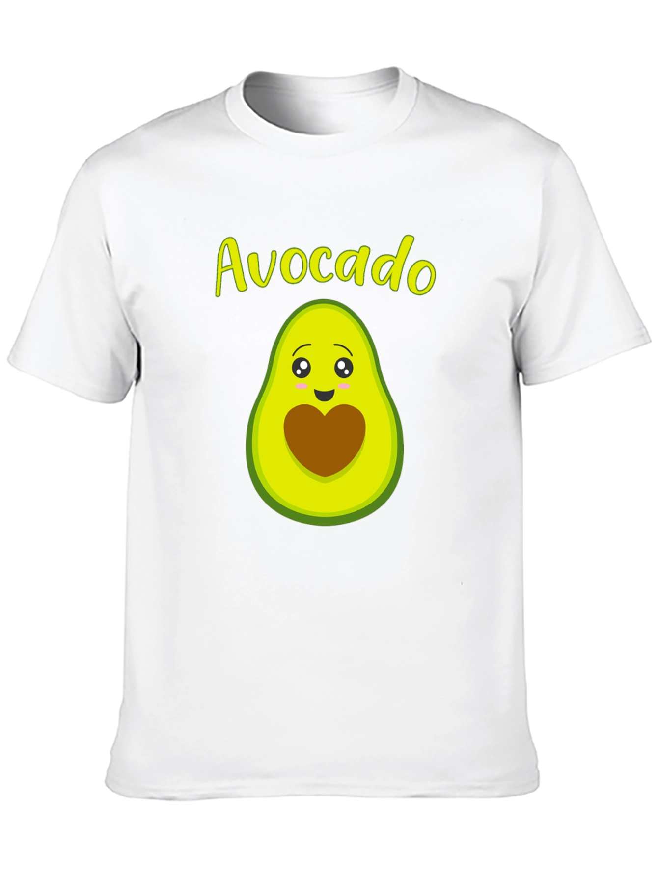 Avocado Graphic T-Shirt - Black Cotton Tee