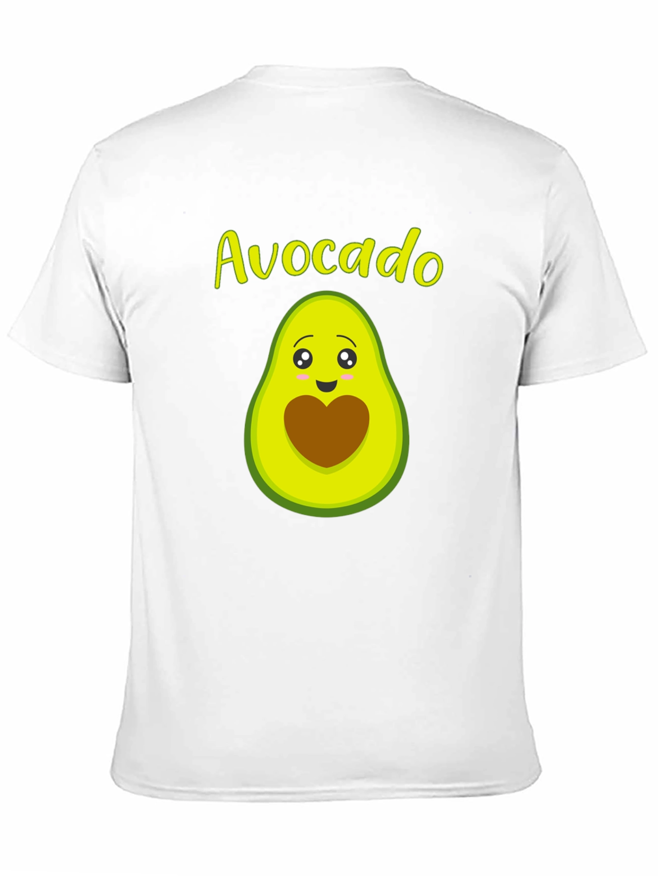 Avocado Graphic T-Shirt - Black Cotton Tee