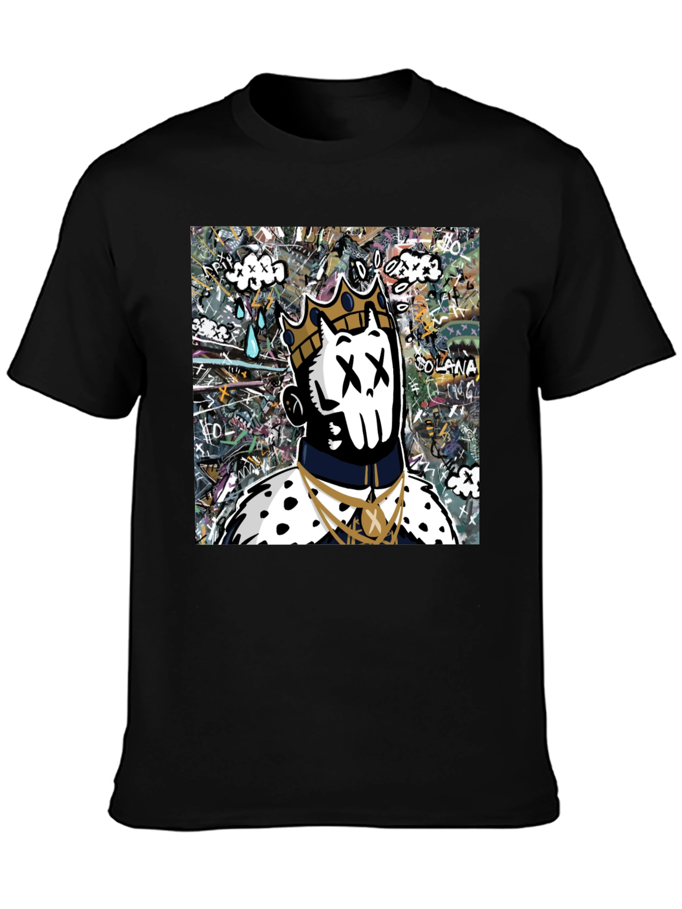 Graffiti King Black T-Shirt