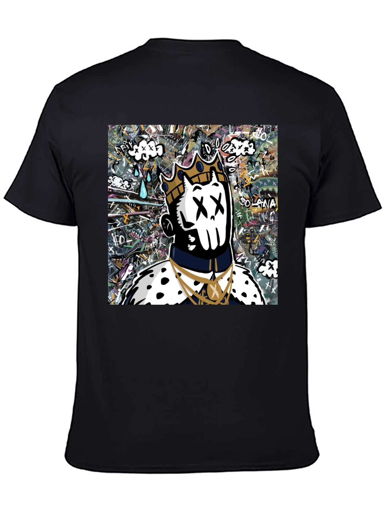 Graffiti King Black T-Shirt