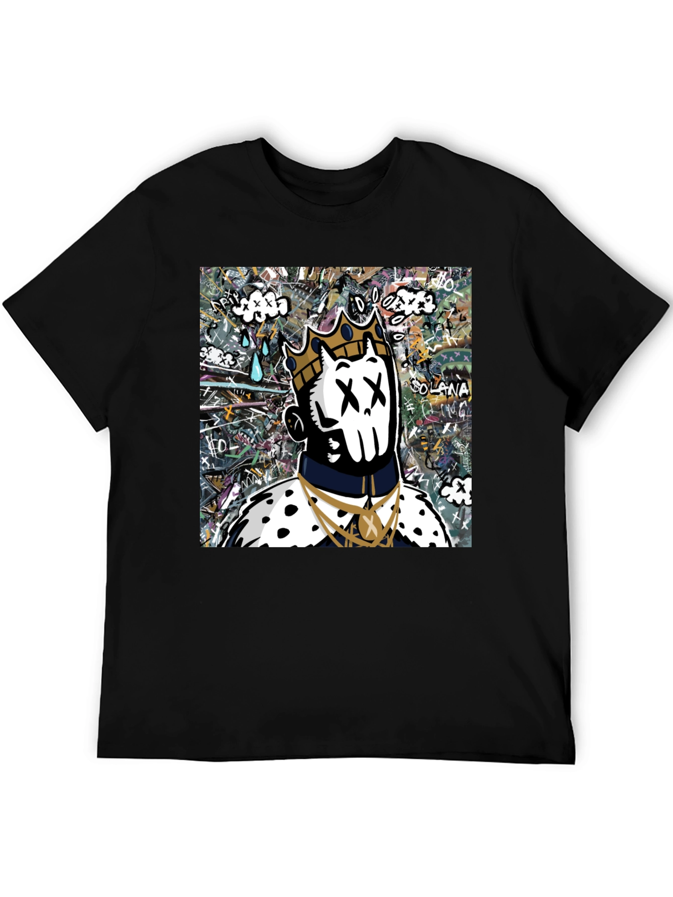 Graffiti King Black T-Shirt