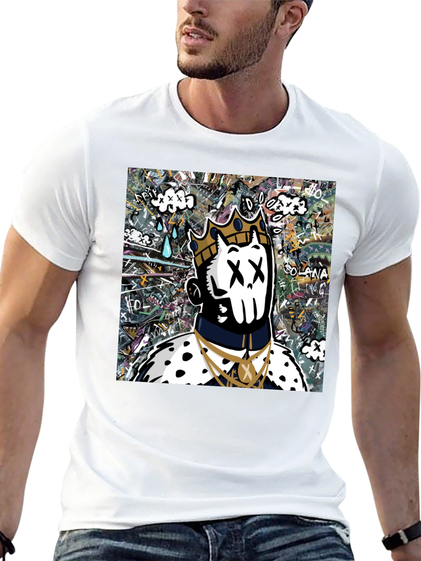 Graffiti King Black T-Shirt