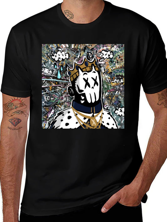 Graffiti King Black T-Shirt