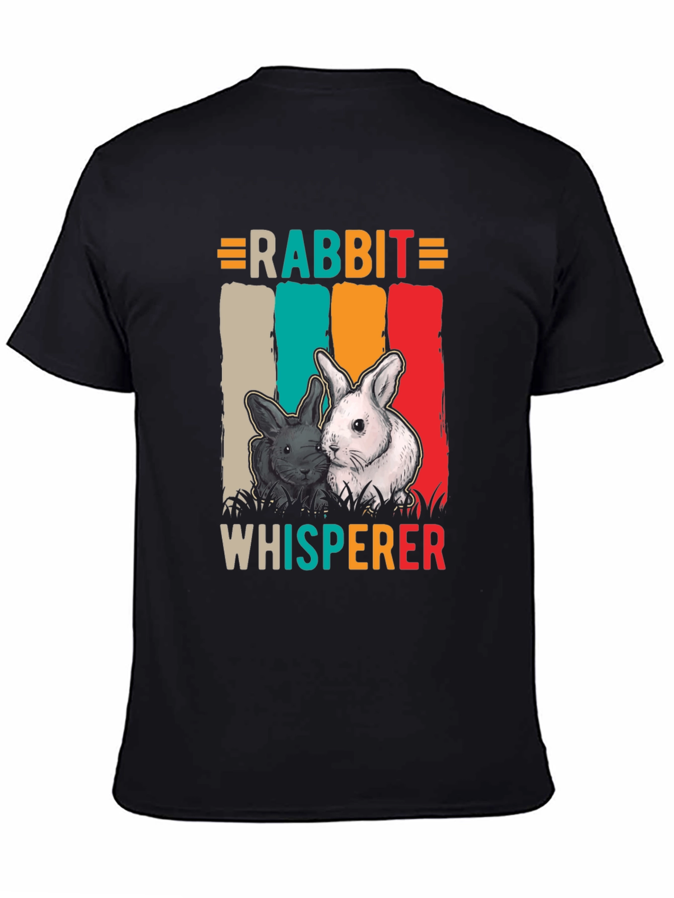 Rabbit Whisperer T-Shirt - Cute Bunny Tee