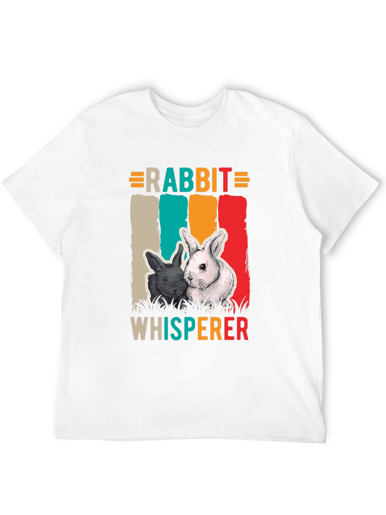 Rabbit Whisperer T-Shirt - Cute Bunny Tee