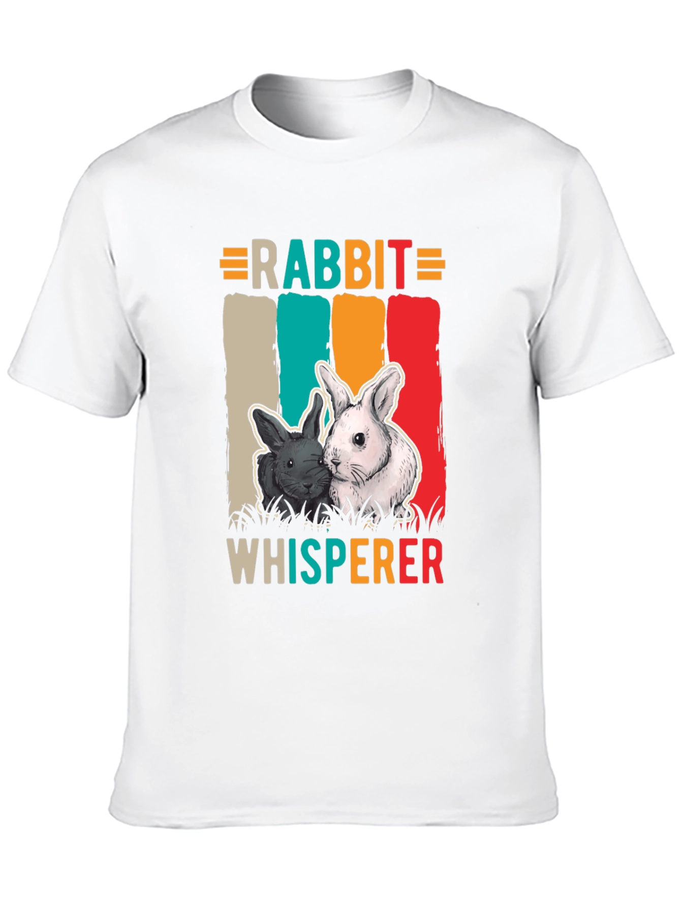 Rabbit Whisperer T-Shirt - Cute Bunny Tee