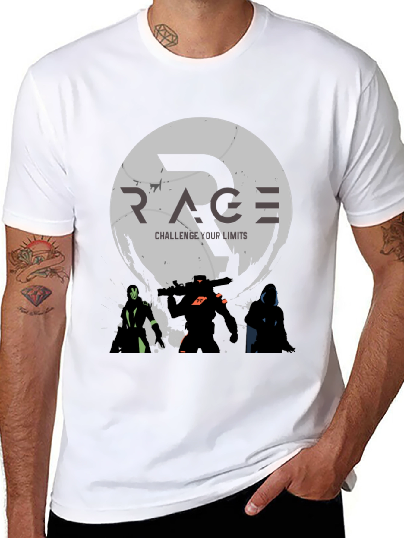 RACE Challenge Your Limits Graphic Tee