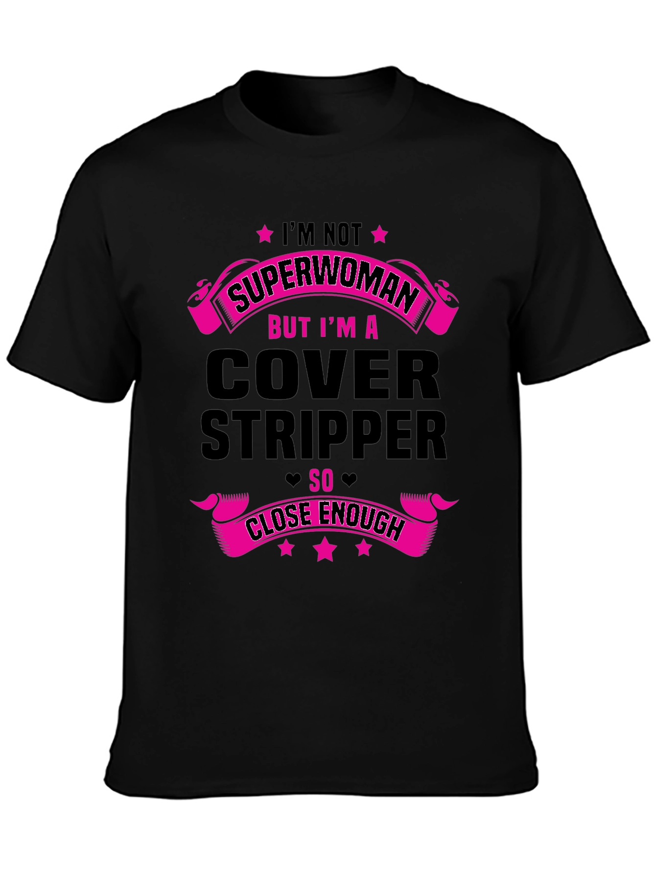 Cover Stripper Graphic Tee Funny Novelty T-Shirt