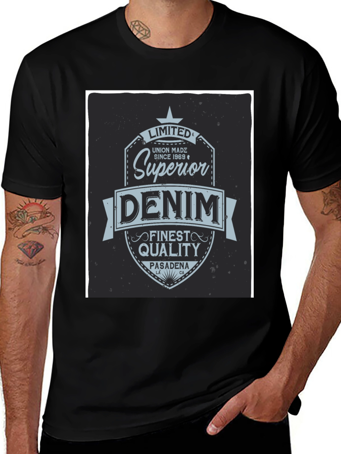 Superior Denim Graphic Tee
