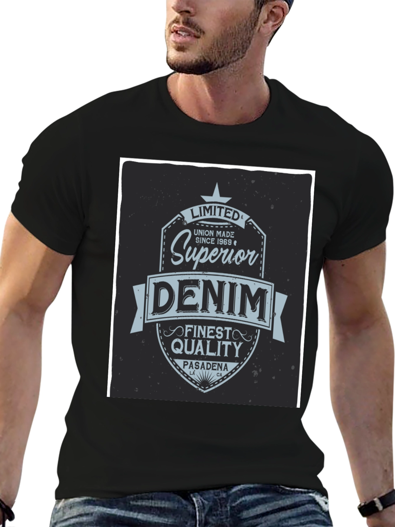 Superior Denim Graphic Tee
