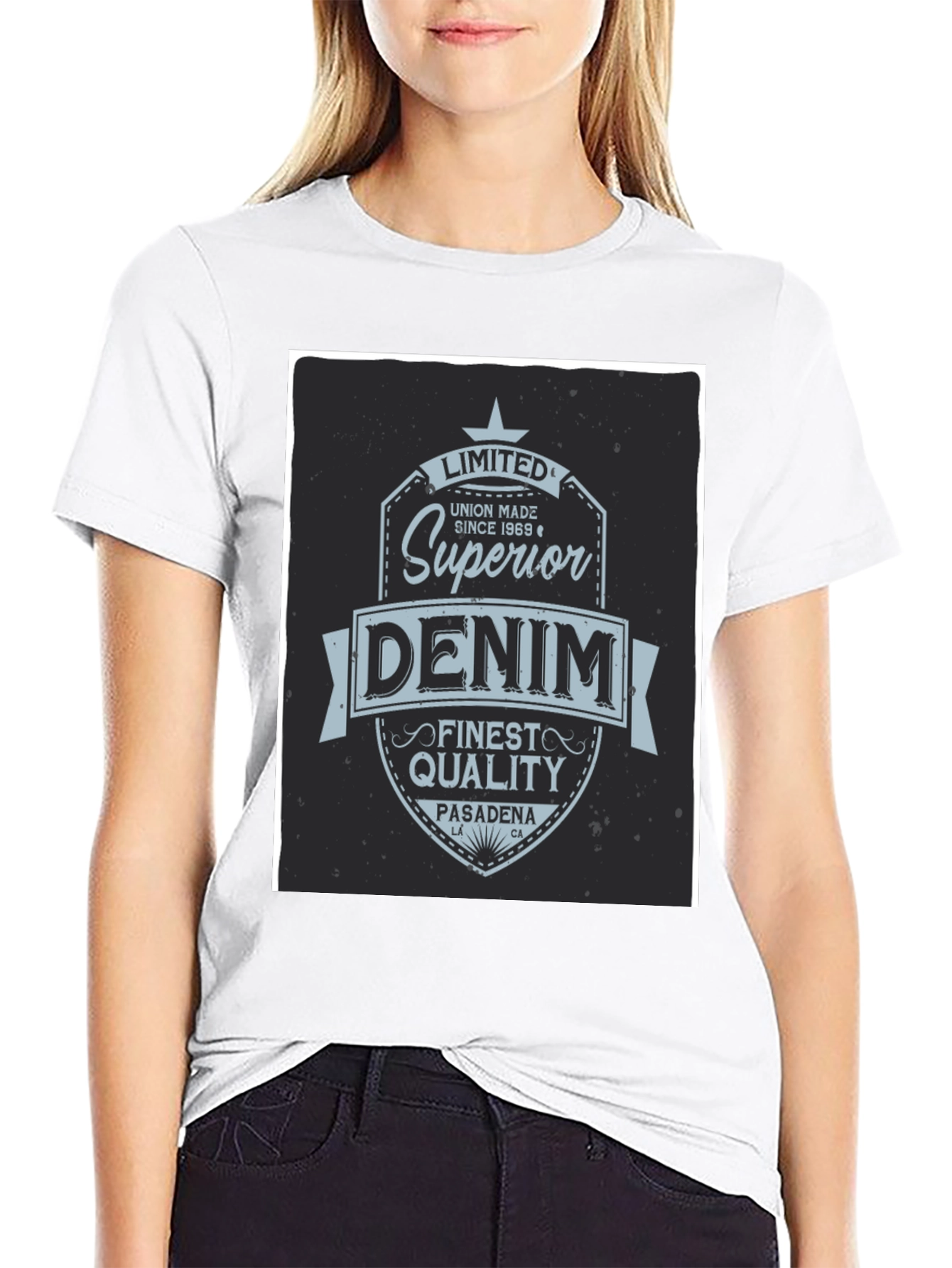 Superior Denim Graphic Tee