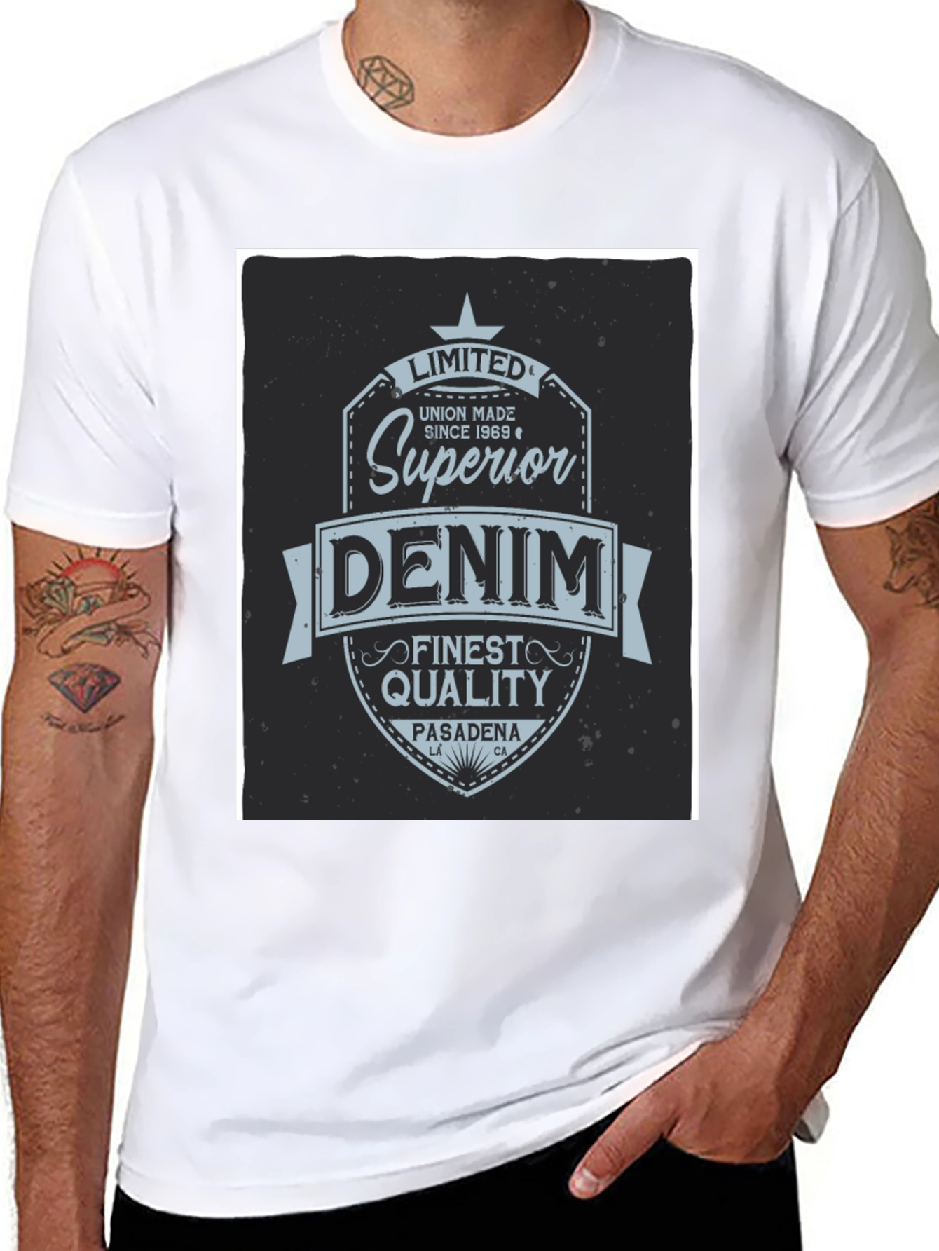 Superior Denim Graphic Tee