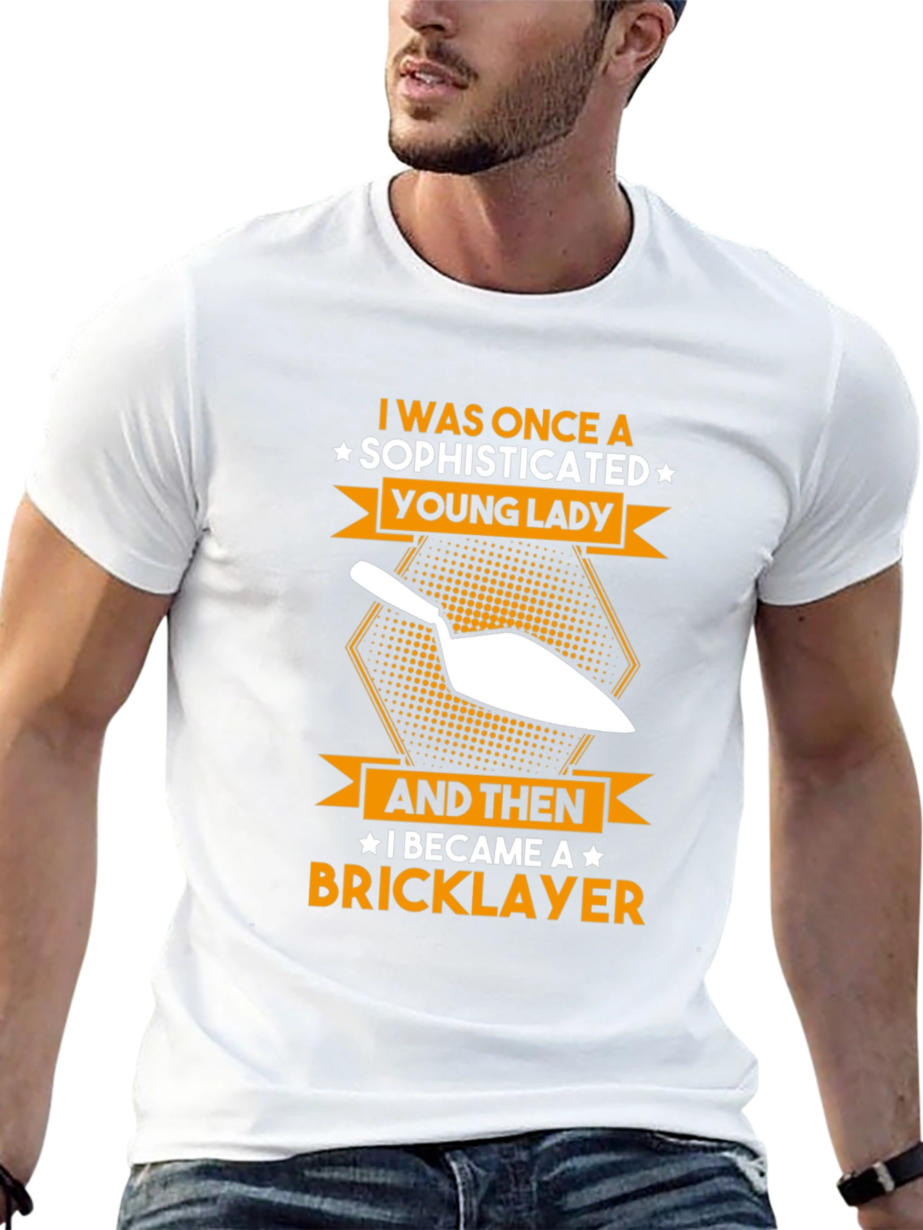 Sophisticated Bricklayer T-Shirt - Funny Construction Tee