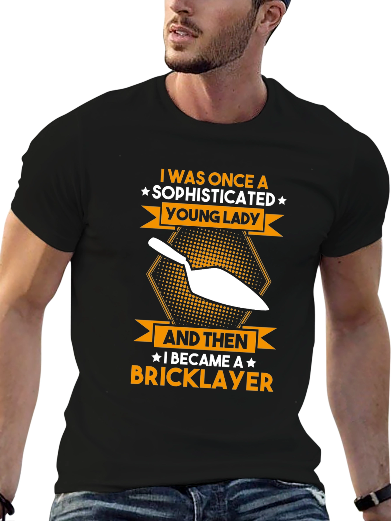 Sophisticated Bricklayer T-Shirt - Funny Construction Tee