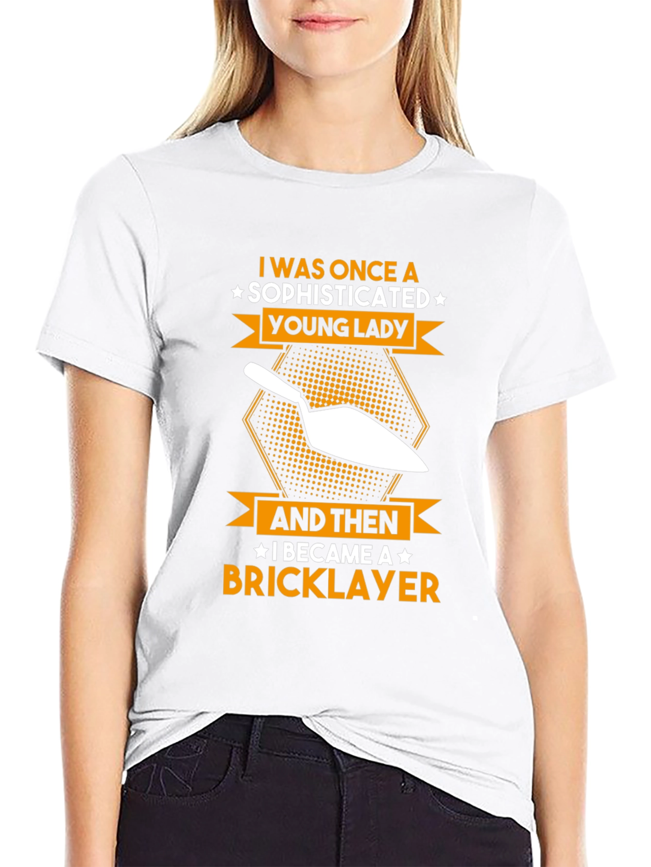 Sophisticated Bricklayer T-Shirt - Funny Construction Tee