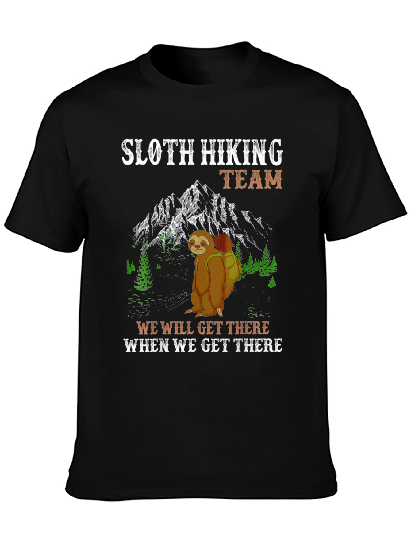 Sloth Hiking Team T-Shirt