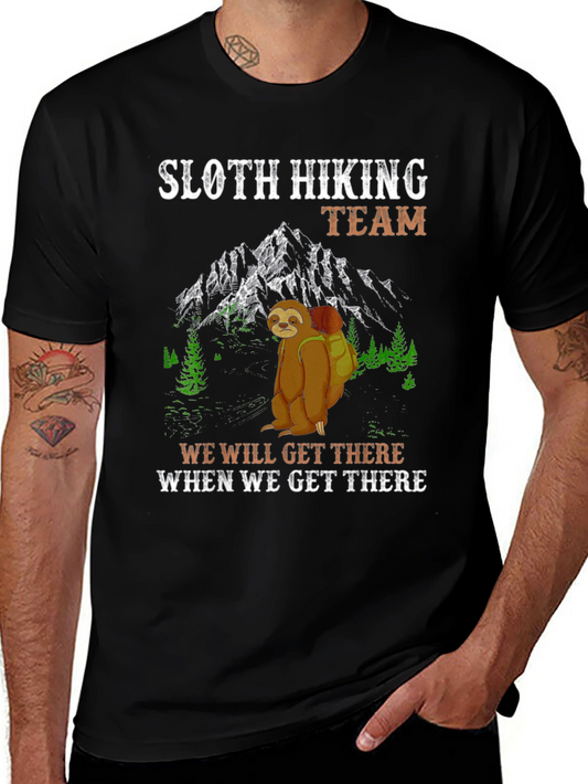 Sloth Hiking Team T-Shirt