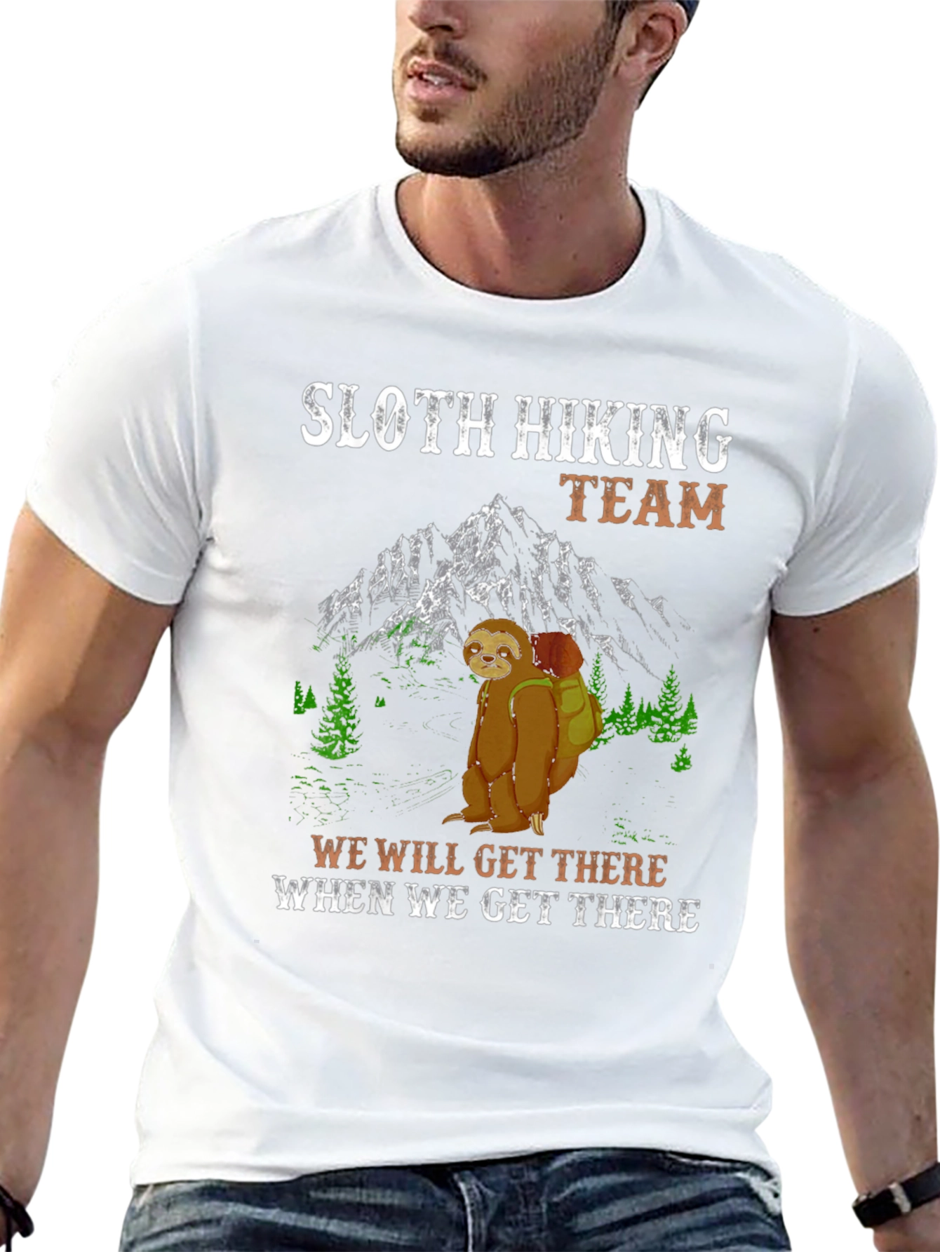 Sloth Hiking Team T-Shirt