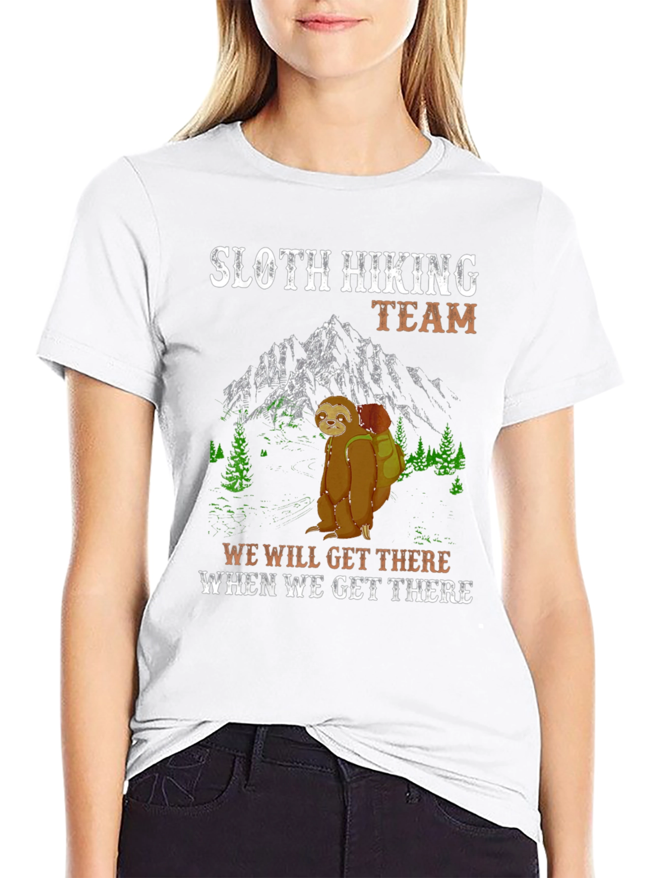 Sloth Hiking Team T-Shirt