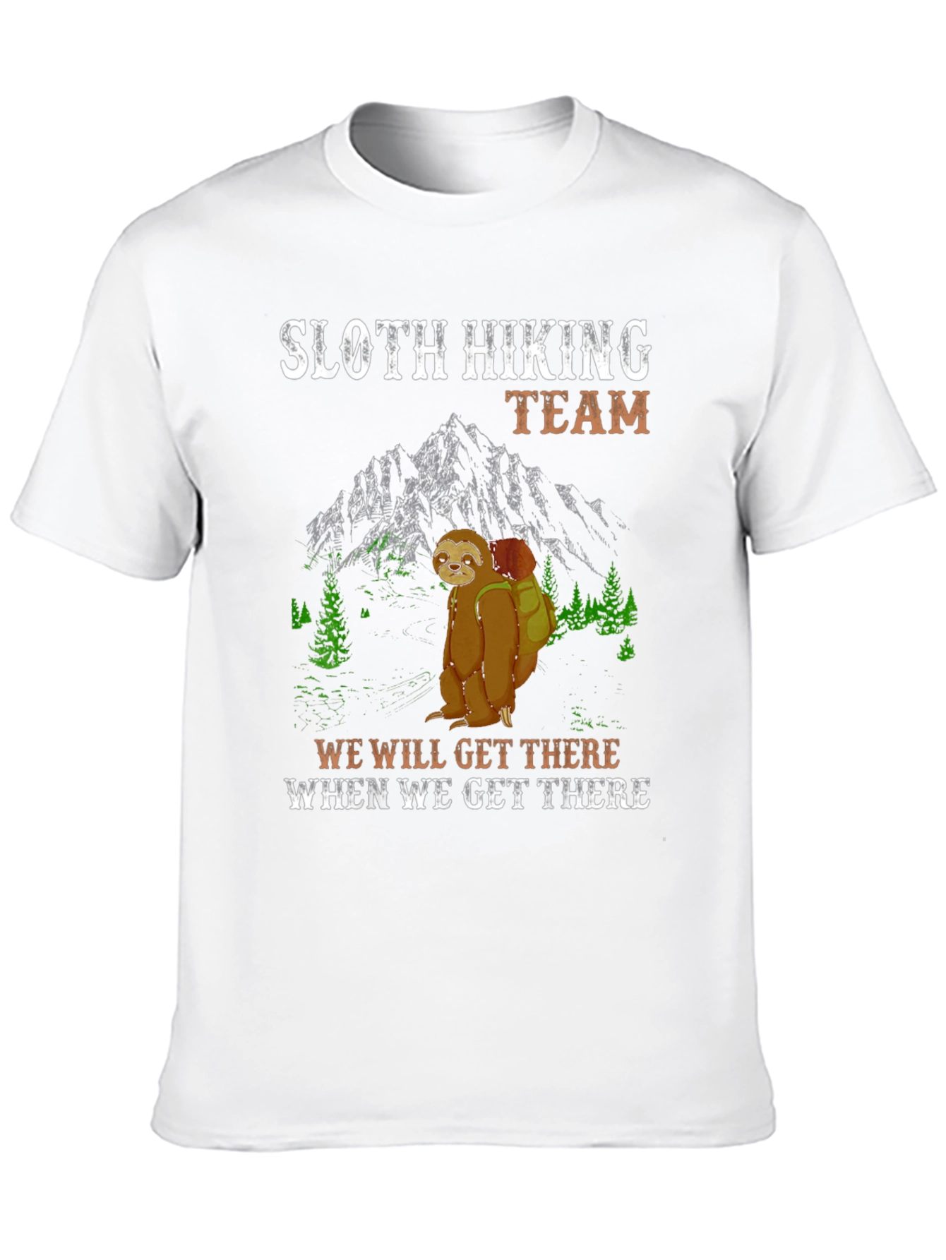 Sloth Hiking Team T-Shirt