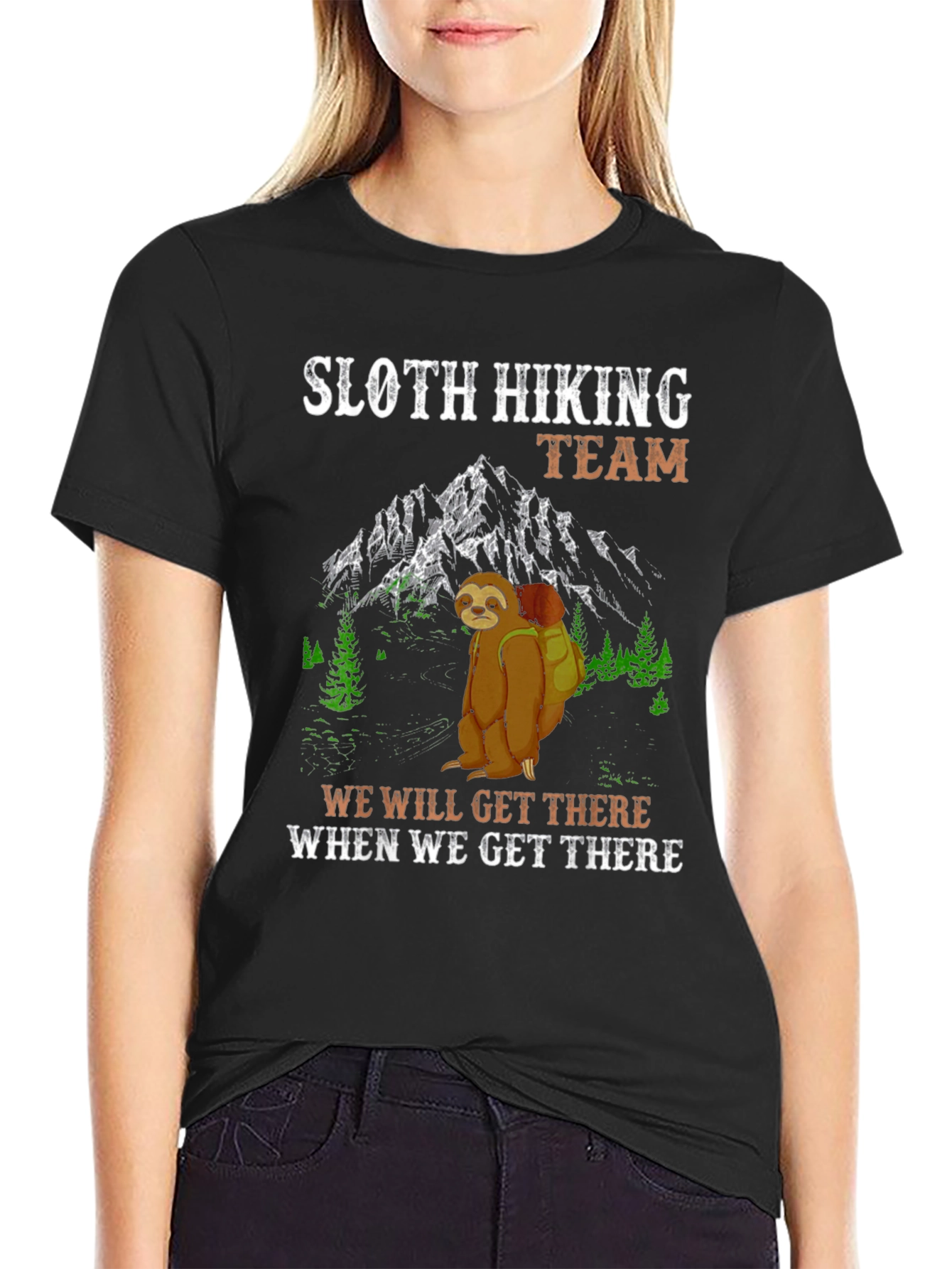 Sloth Hiking Team T-Shirt