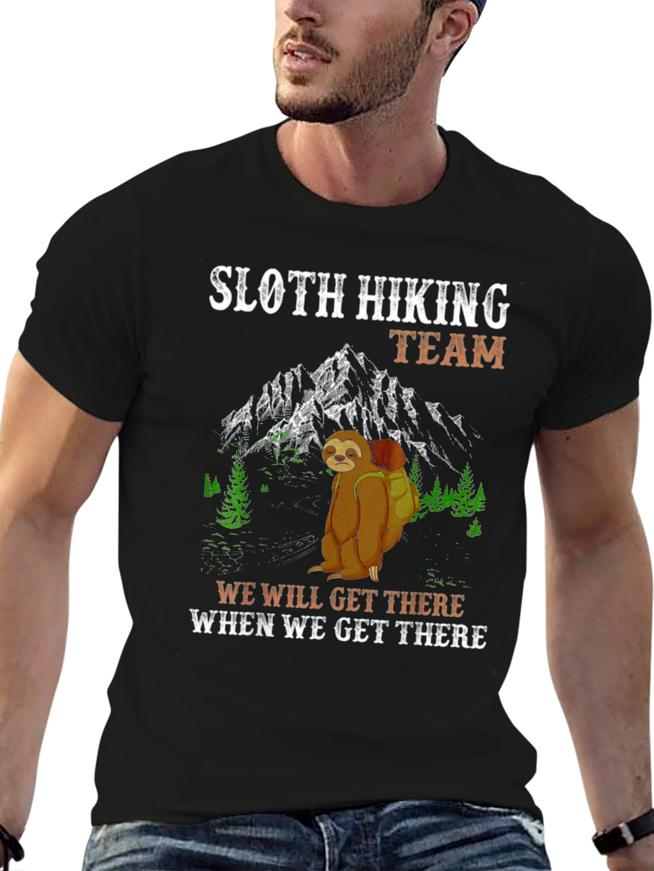 Sloth Hiking Team T-Shirt