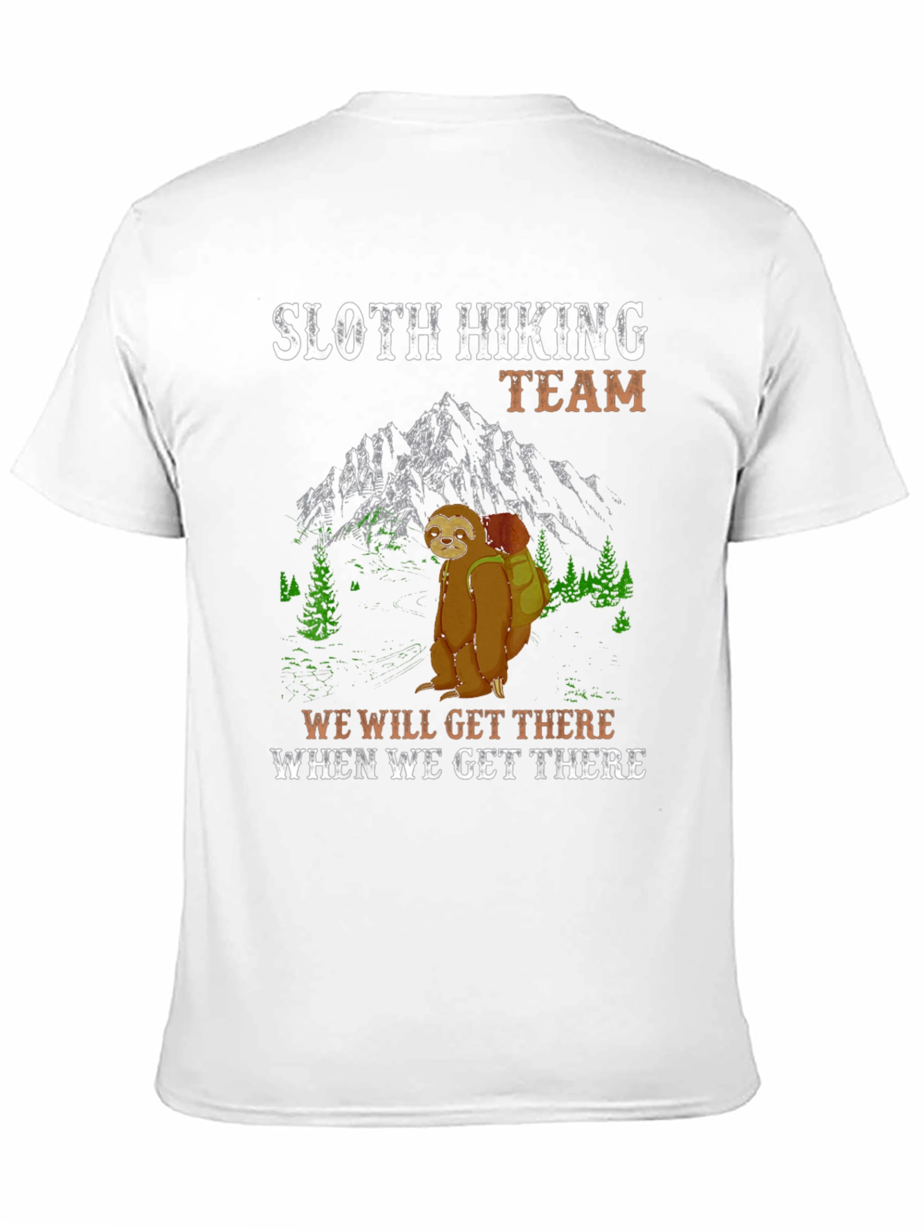 Sloth Hiking Team T-Shirt