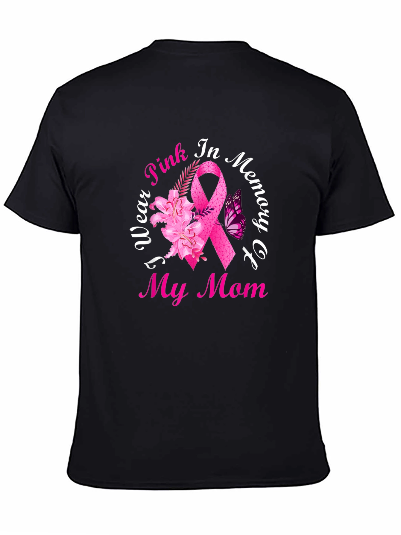 Pink Ribbon My Mom T-Shirt