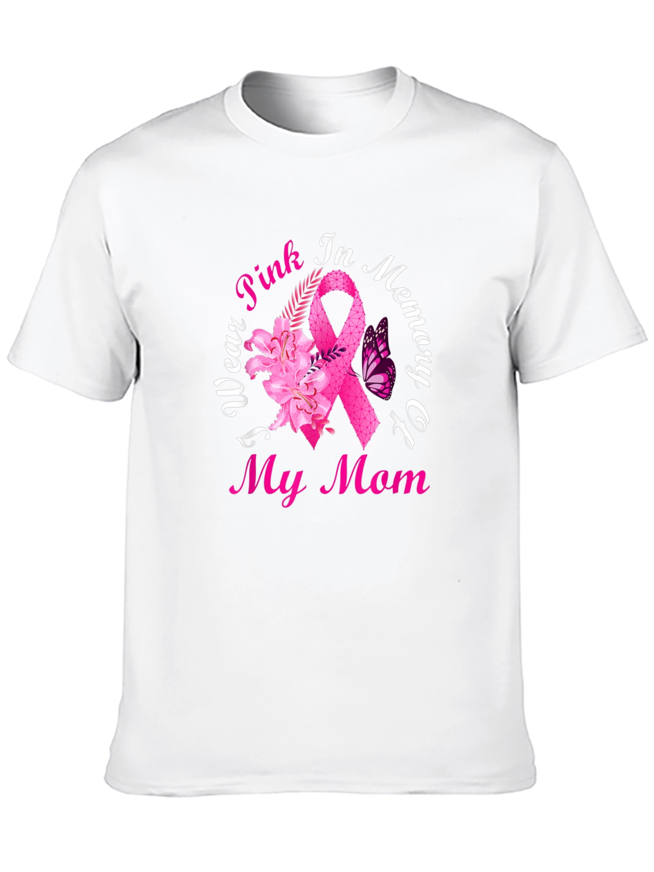 Pink Ribbon My Mom T-Shirt
