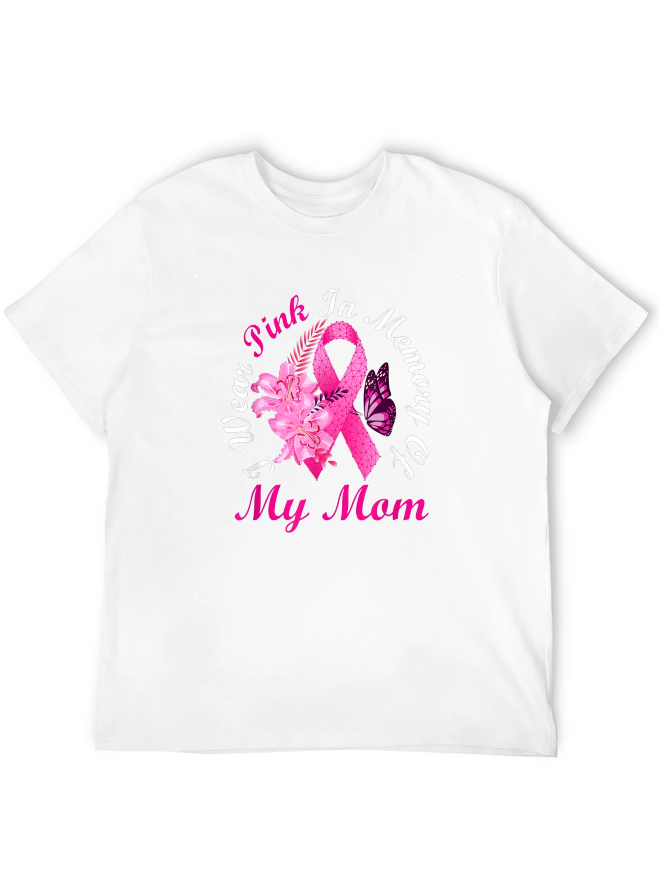 Pink Ribbon My Mom T-Shirt