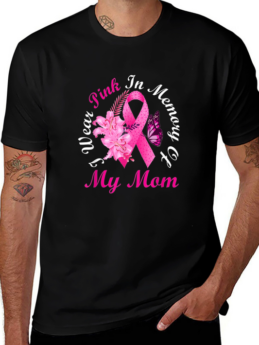 Pink Ribbon My Mom T-Shirt