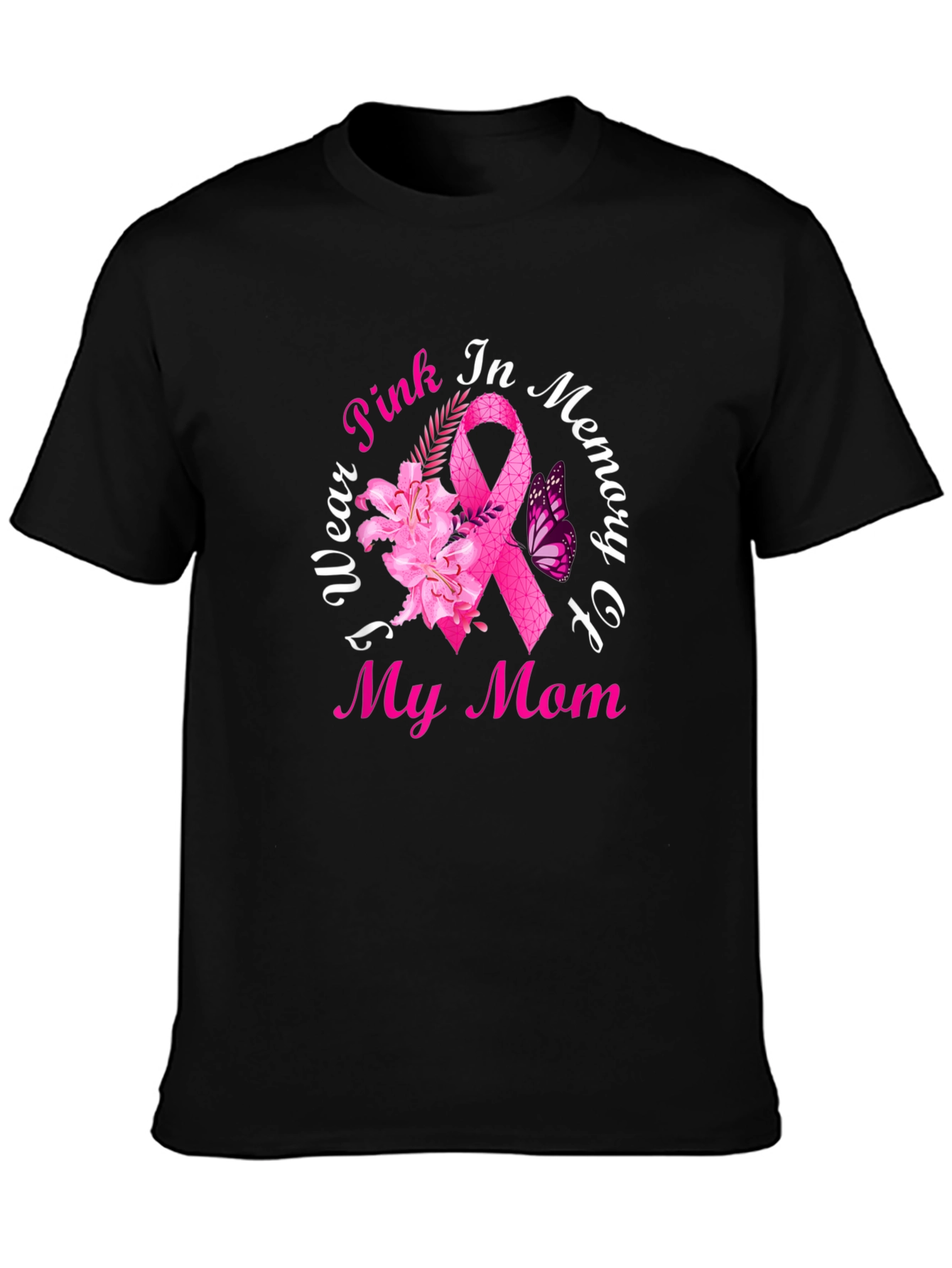 Pink Ribbon My Mom T-Shirt