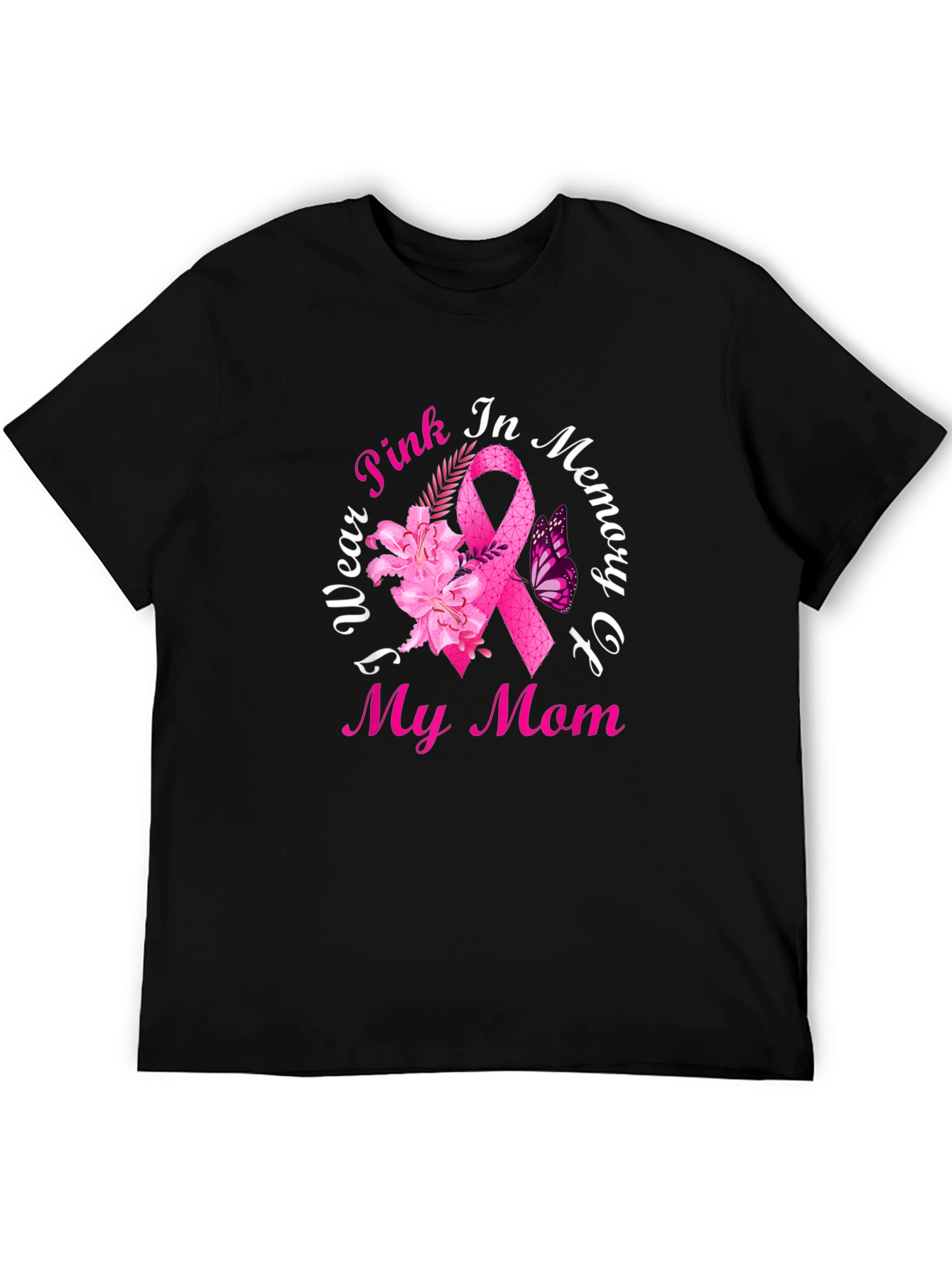 Pink Ribbon My Mom T-Shirt