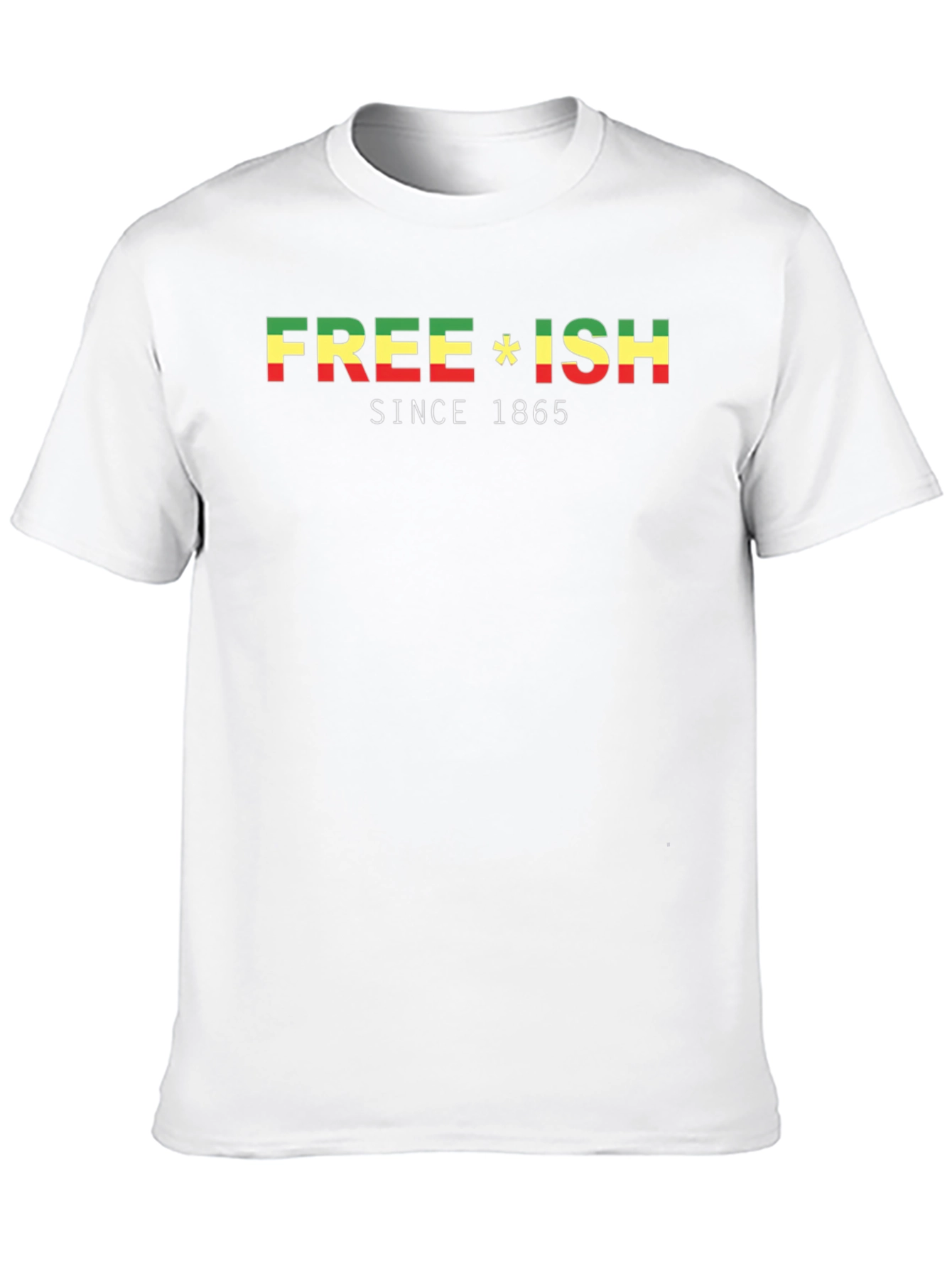 Free-ish Since 1865 Black Graphic T-Shirt