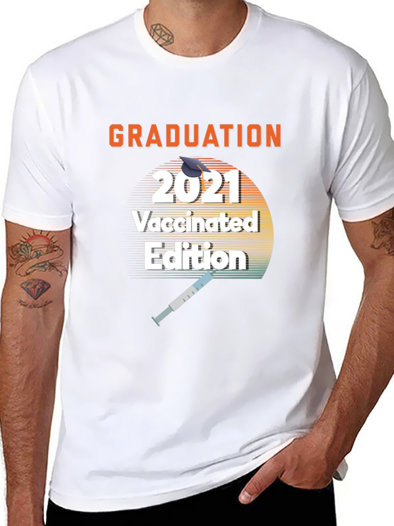 Graduation 2021 Vaccinated Edition T-Shirt