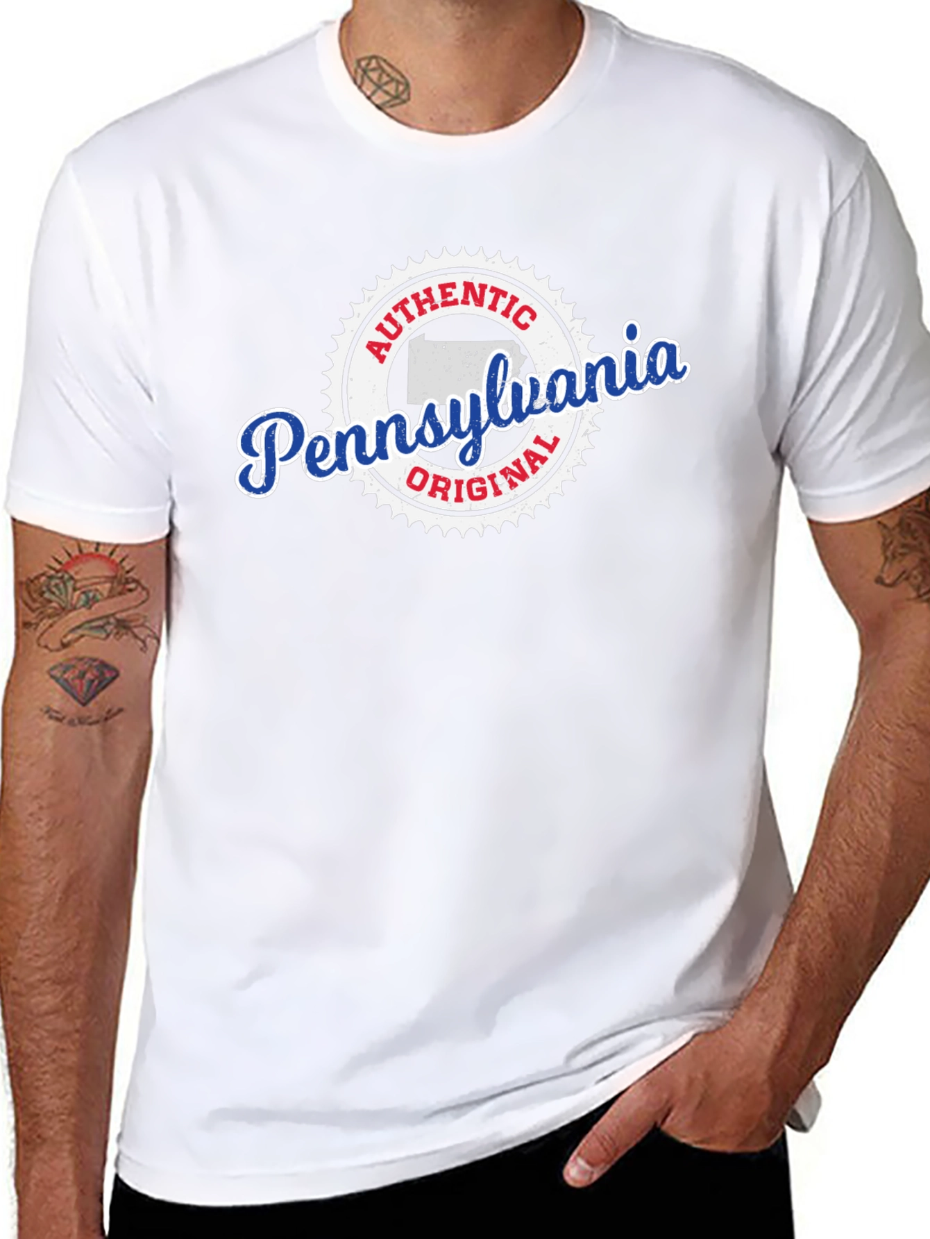 Authentic Pennsylvania T-Shirt - Original Design