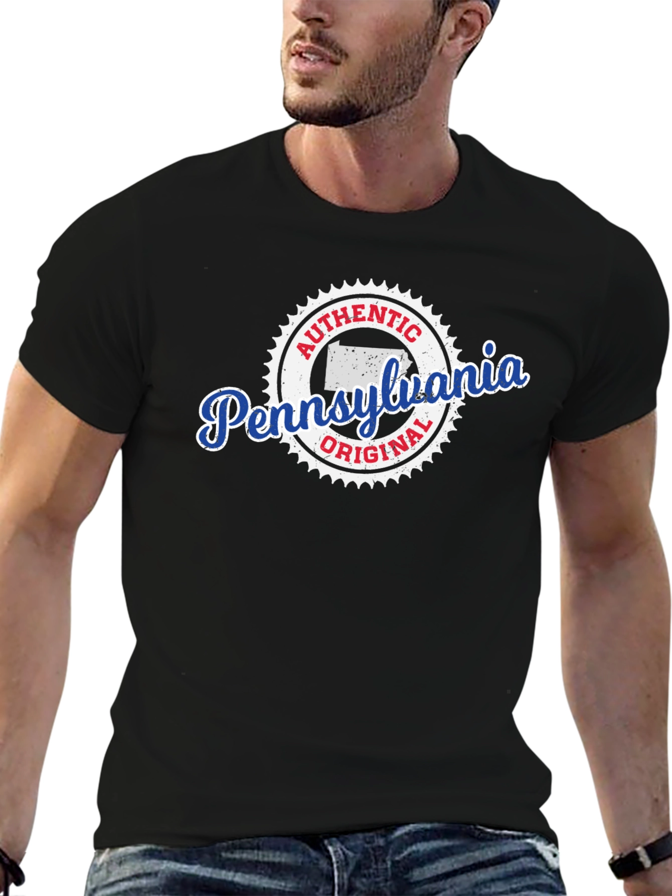 Authentic Pennsylvania T-Shirt - Original Design