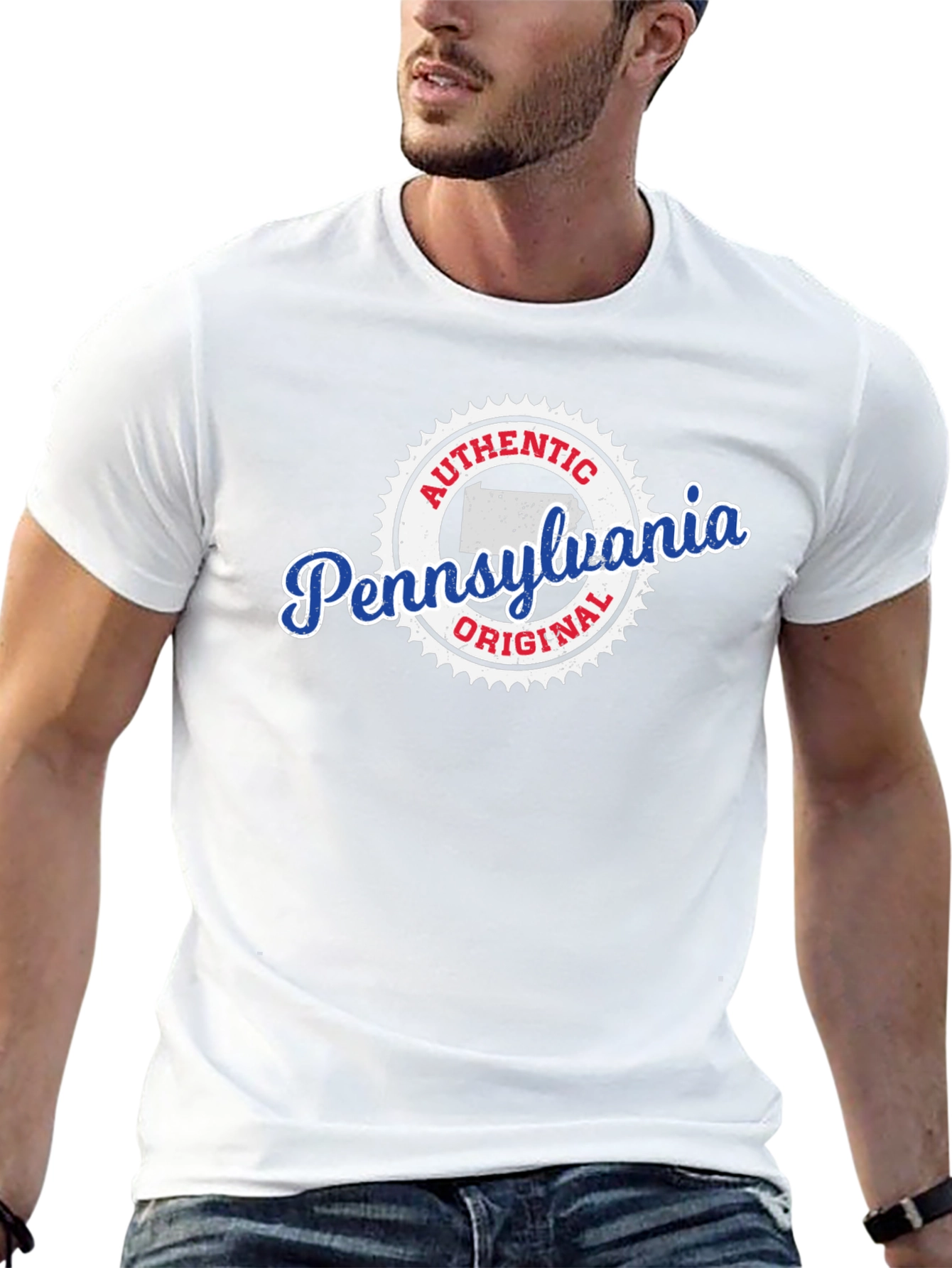 Authentic Pennsylvania T-Shirt - Original Design
