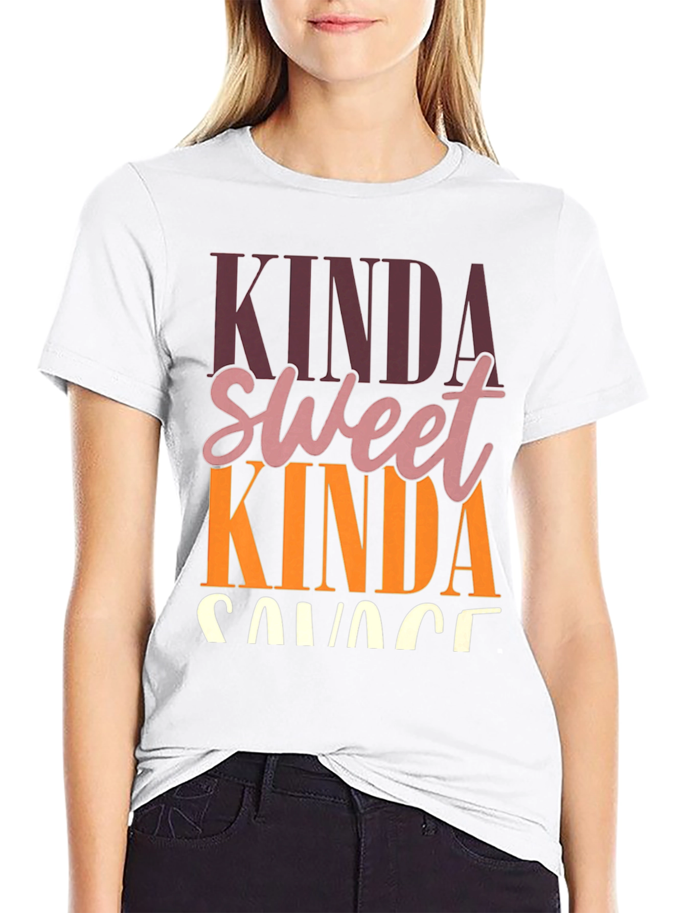 Kinda Sweet Kinda Savage Graphic T-Shirt