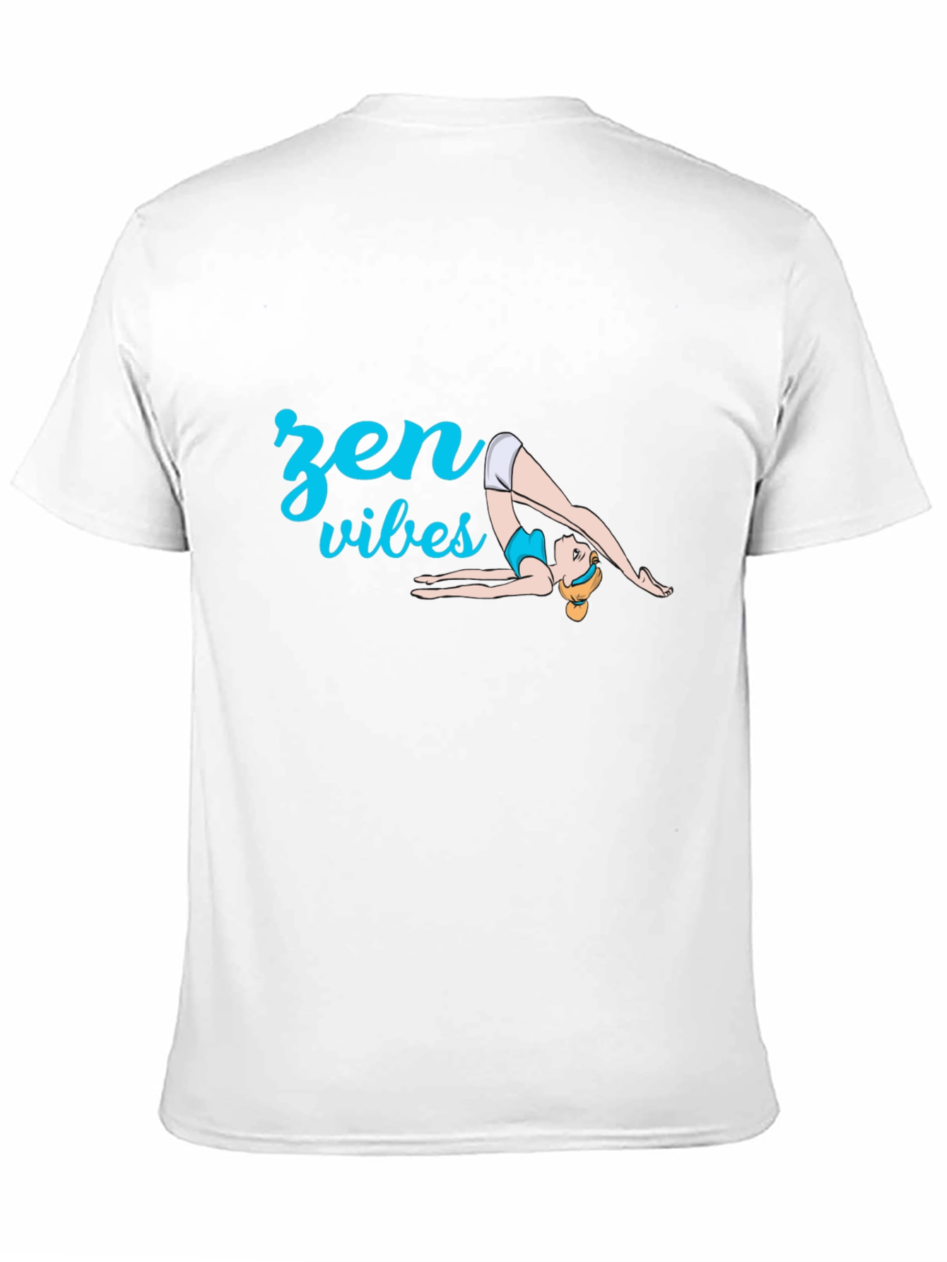 Zen Vibes Yoga T-Shirt - Black