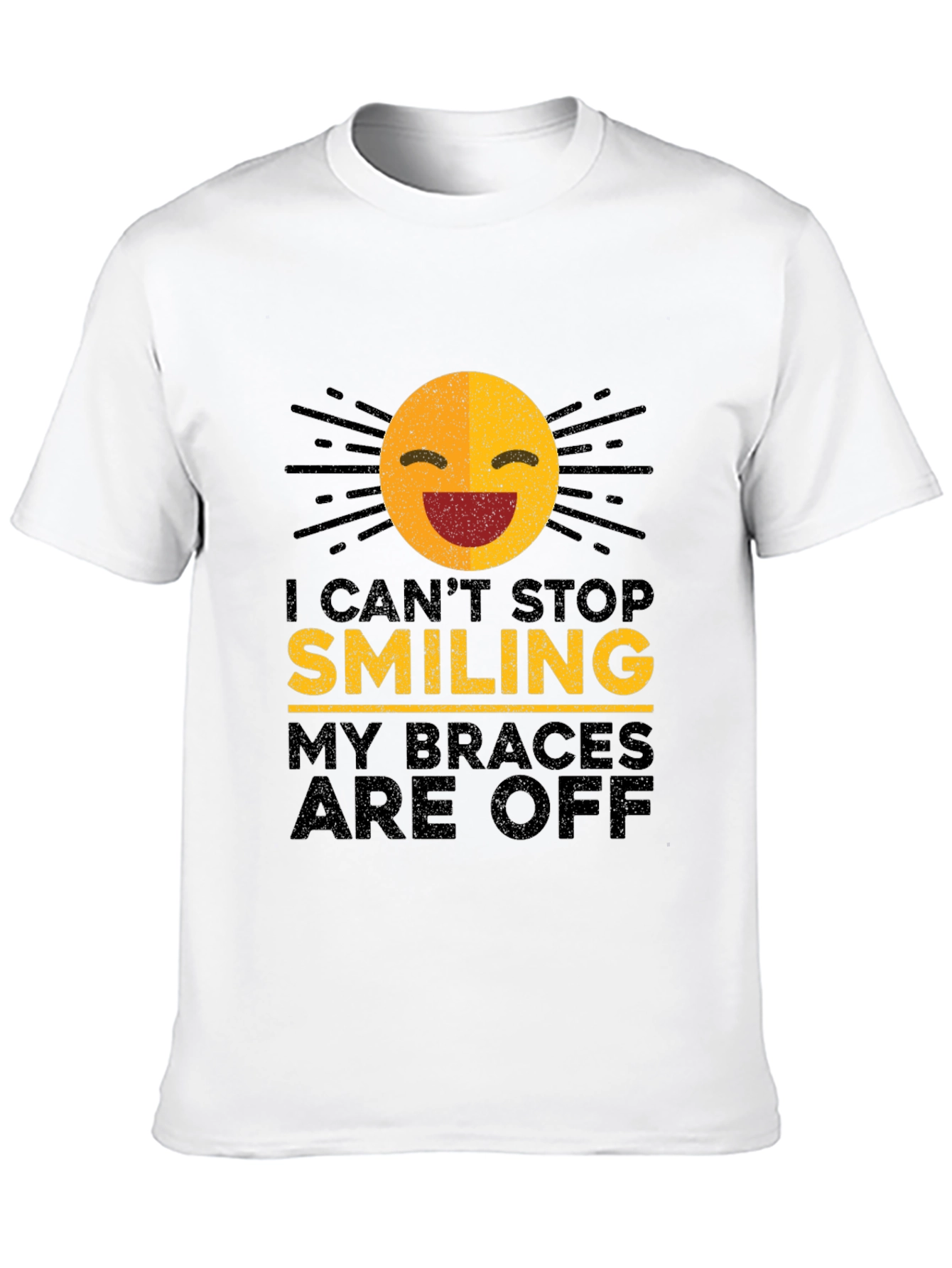 Smiling Braces Off T-Shirt