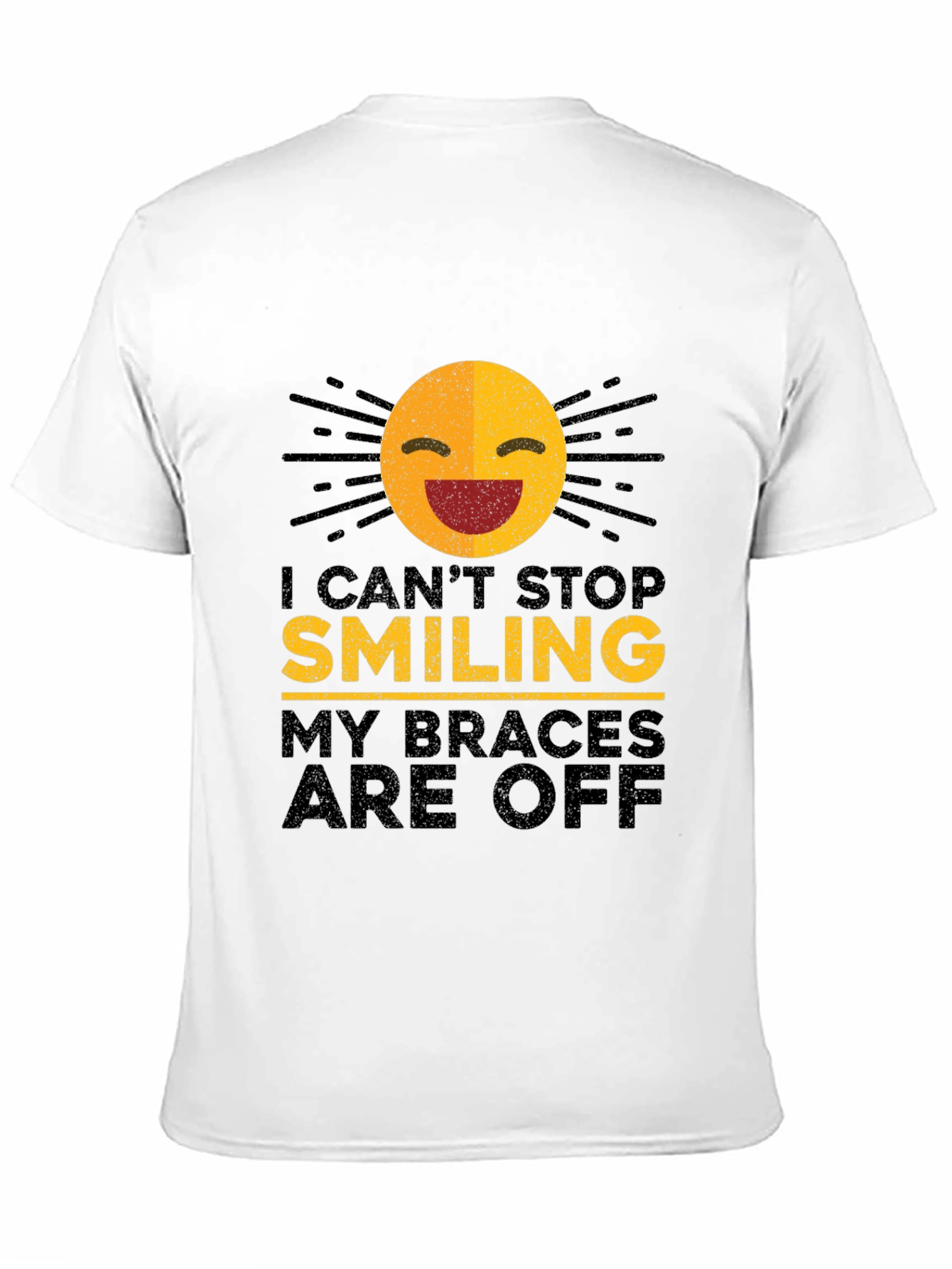 Smiling Braces Off T-Shirt