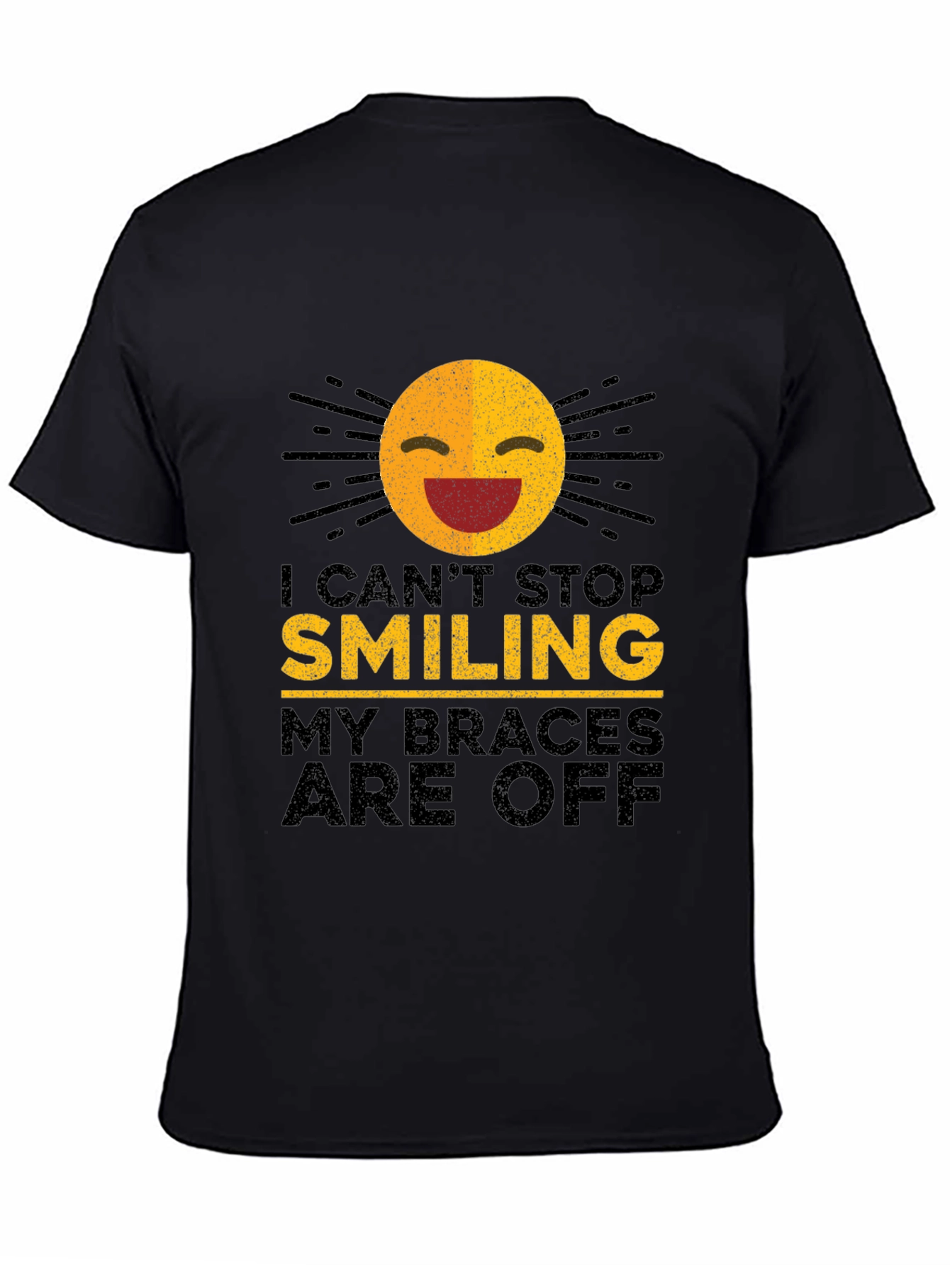 Smiling Braces Off T-Shirt