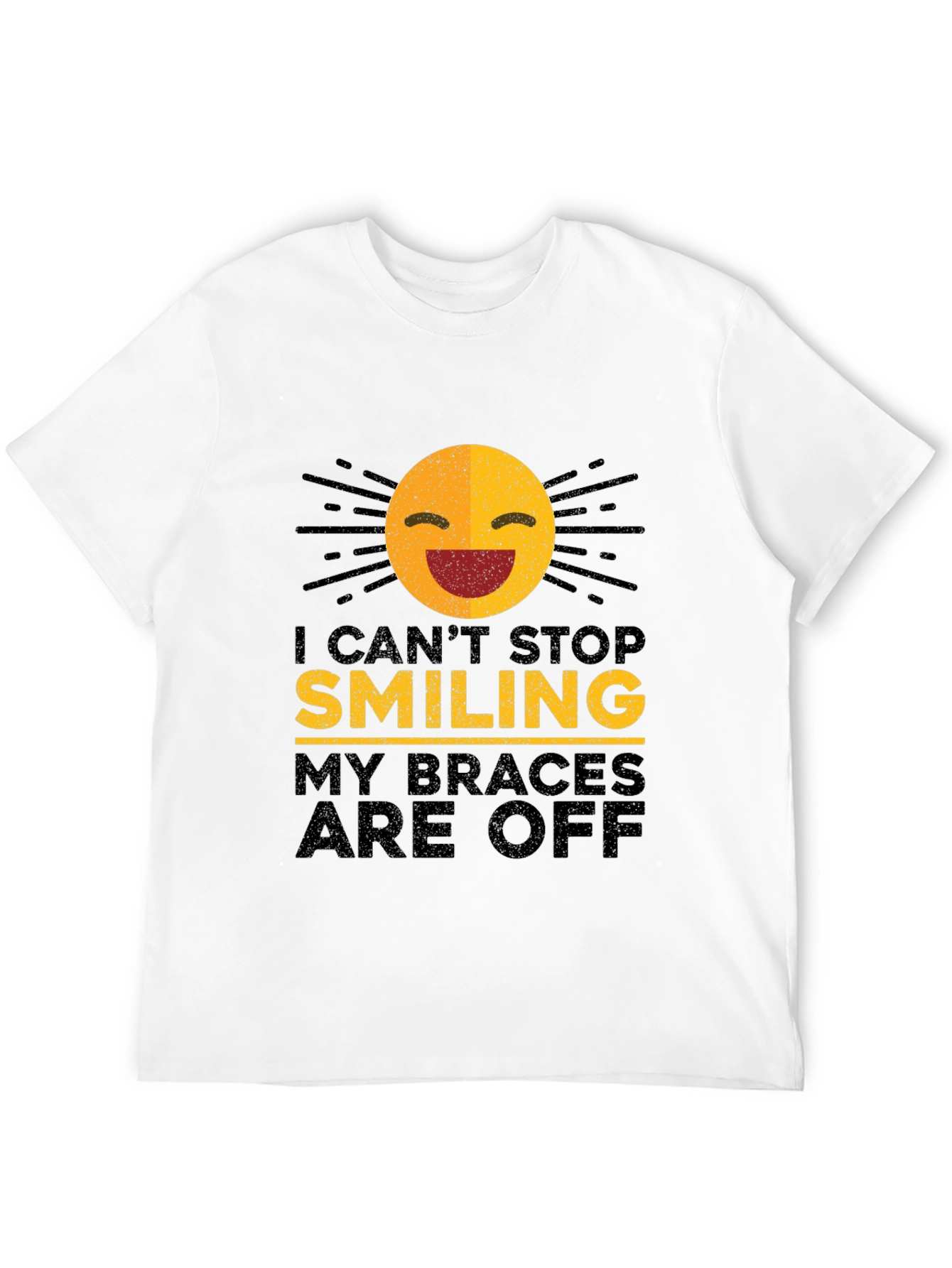 Smiling Braces Off T-Shirt