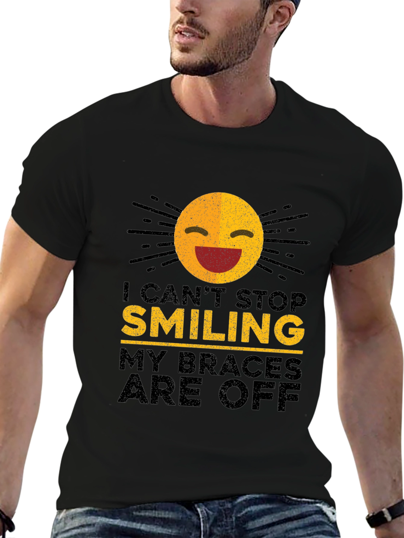 Smiling Braces Off T-Shirt