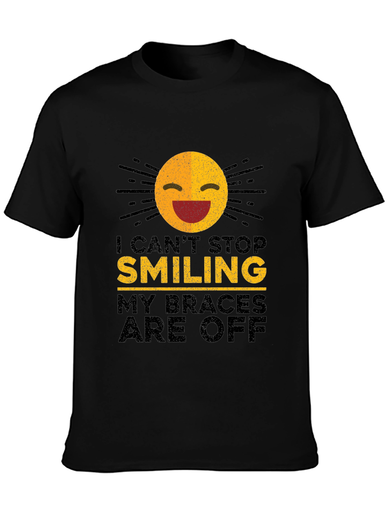 Smiling Braces Off T-Shirt