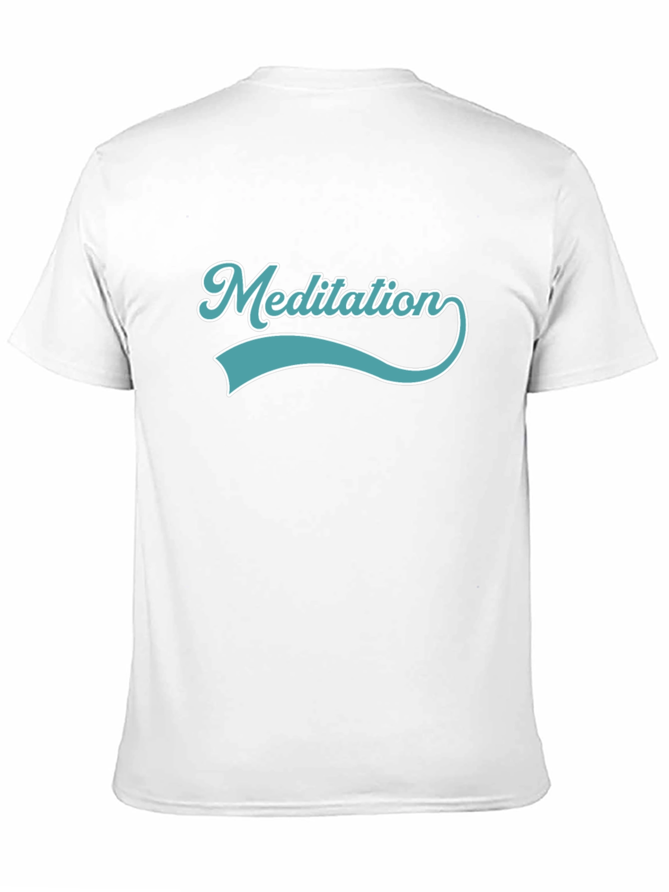 Meditation Black T-Shirt - Relax & Focus