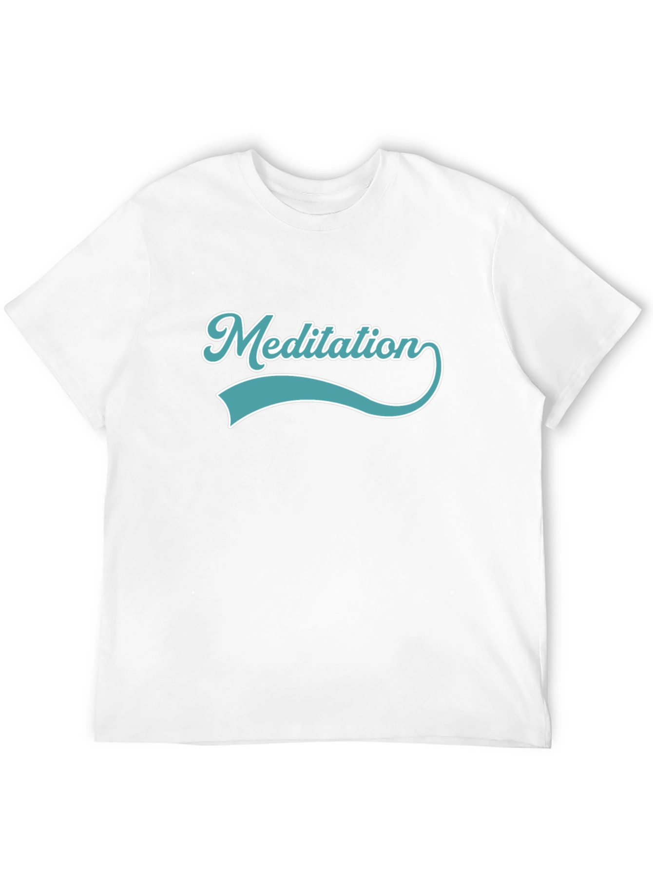 Meditation Black T-Shirt - Relax & Focus
